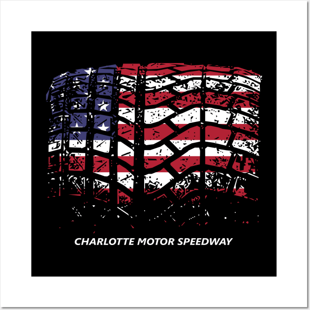 Charlotte Motor Speedway Wall Art by SteamboatJoe